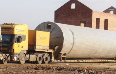 Delivery of oversized tanks from Liepaja (LV) to Omsk (RU)