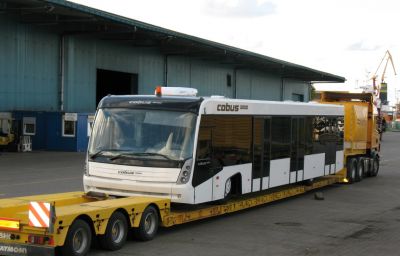 Delivery of buses COBUS 3000 to the airports of Russia